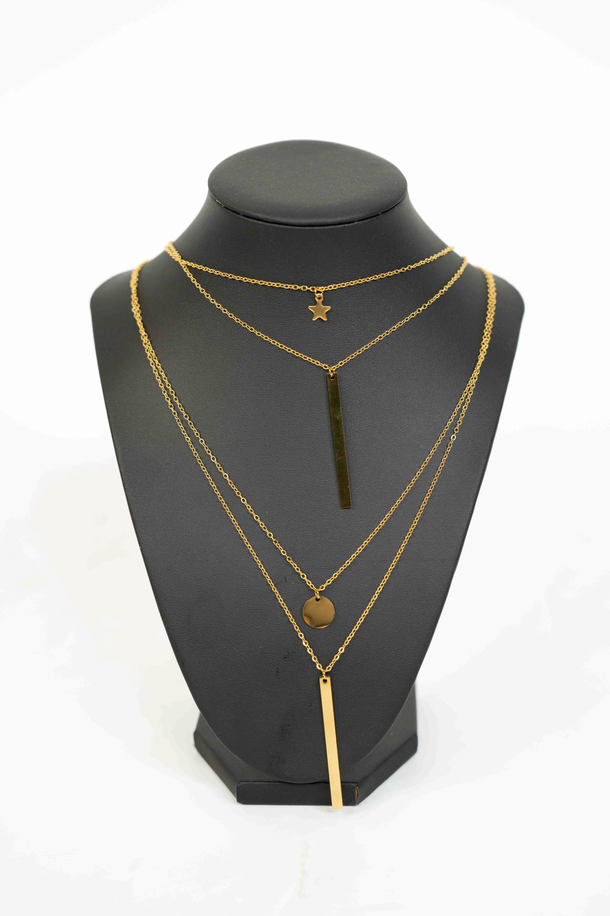 LAYERED CHAIN NECKLACE