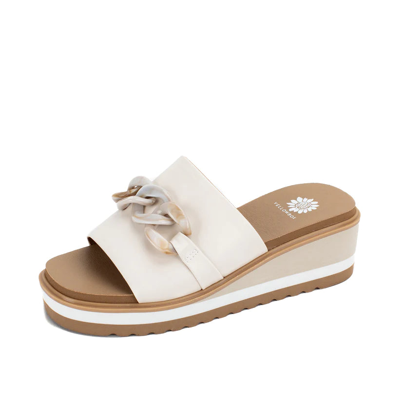 ALORA WEDGE SLIDE YELLOWBOX SANDAL