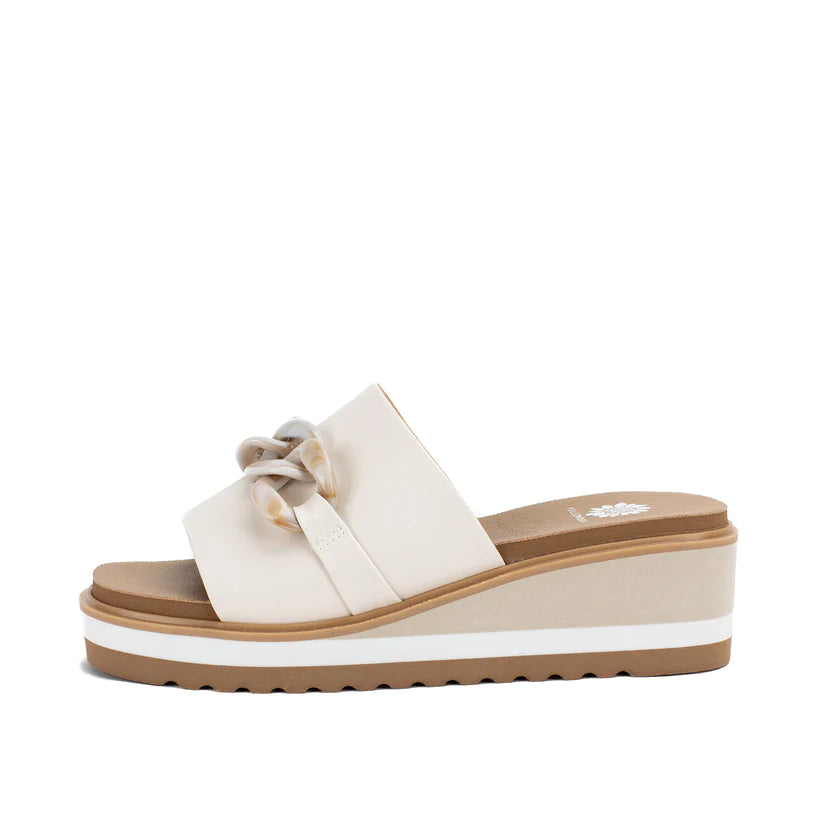 ALORA WEDGE SLIDE YELLOWBOX SANDAL