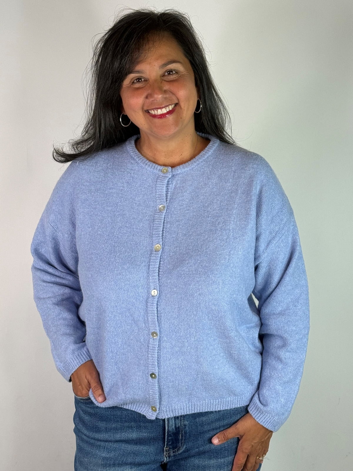 LONG SLEEVE SWEATER CARDIGAN