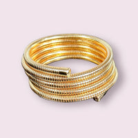 GOLD COLOR WRAP BRACELET