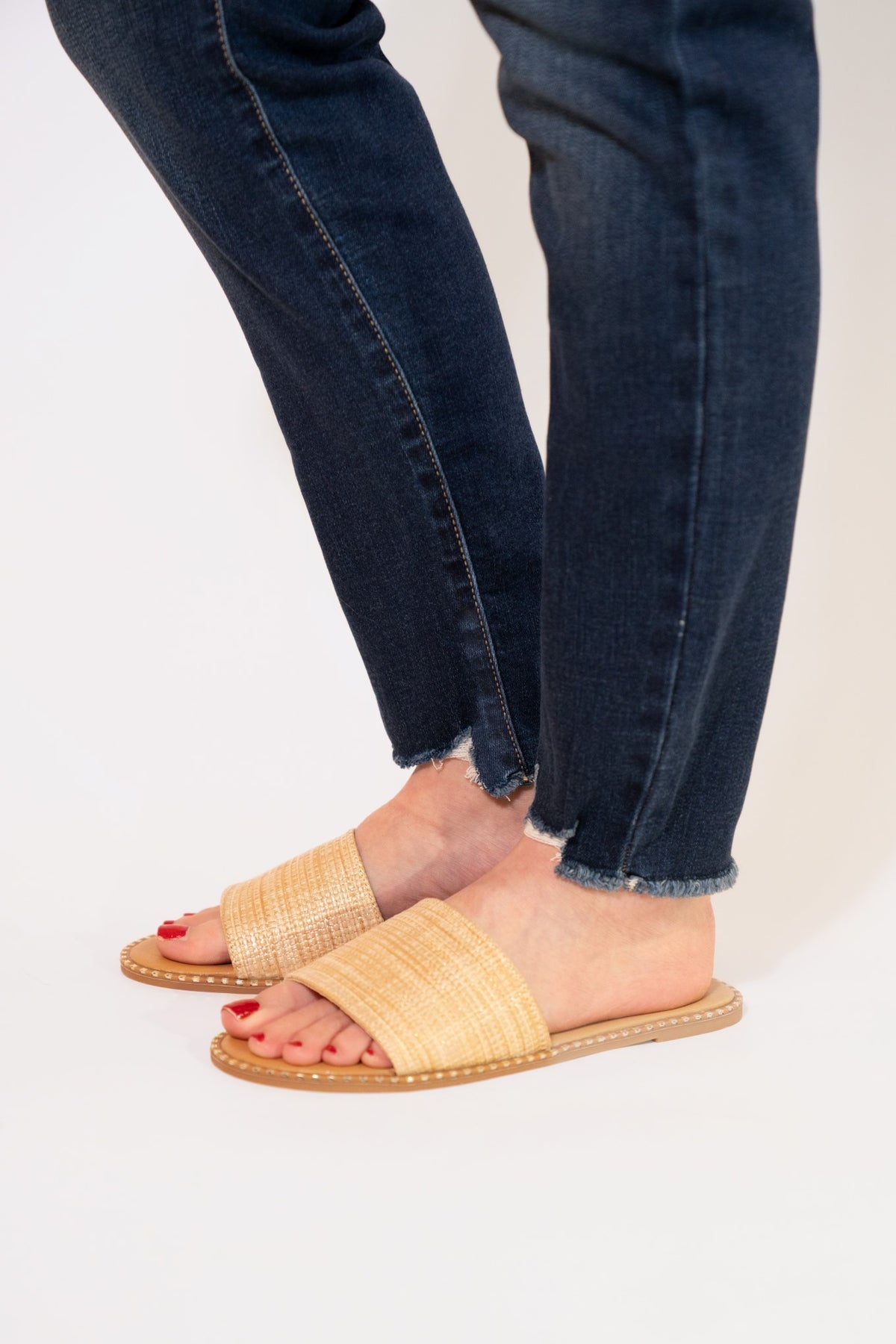 ONE BAND SLIP ON SANDAL