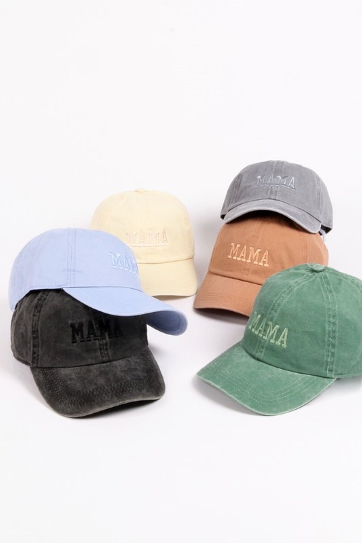 MAMA EMBROIDERY BASEBALL CAP