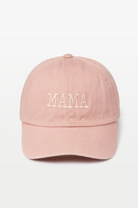 MAMA EMBROIDERY BASEBALL CAP