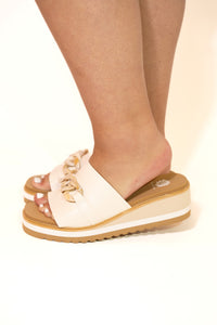 ALORA WEDGE SLIDE YELLOWBOX SANDAL